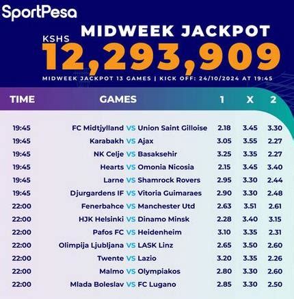 venas sportpesa midweek jackpot prediction tomorrow|Verified Sportpesa Midweek Jackpot Predictions for 13 Games, .